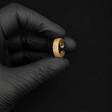 ✨ Luxury Gold-Plated CZ Band  Ring